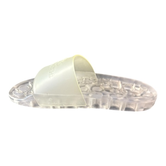 Coach Ulyssa Clear Rubber Slides Slip On Sandals Womens Size 8 - Picture 7 of 12
